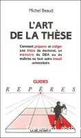 L'art de la thèse