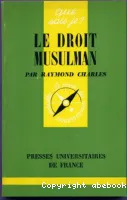 Le droit musulman